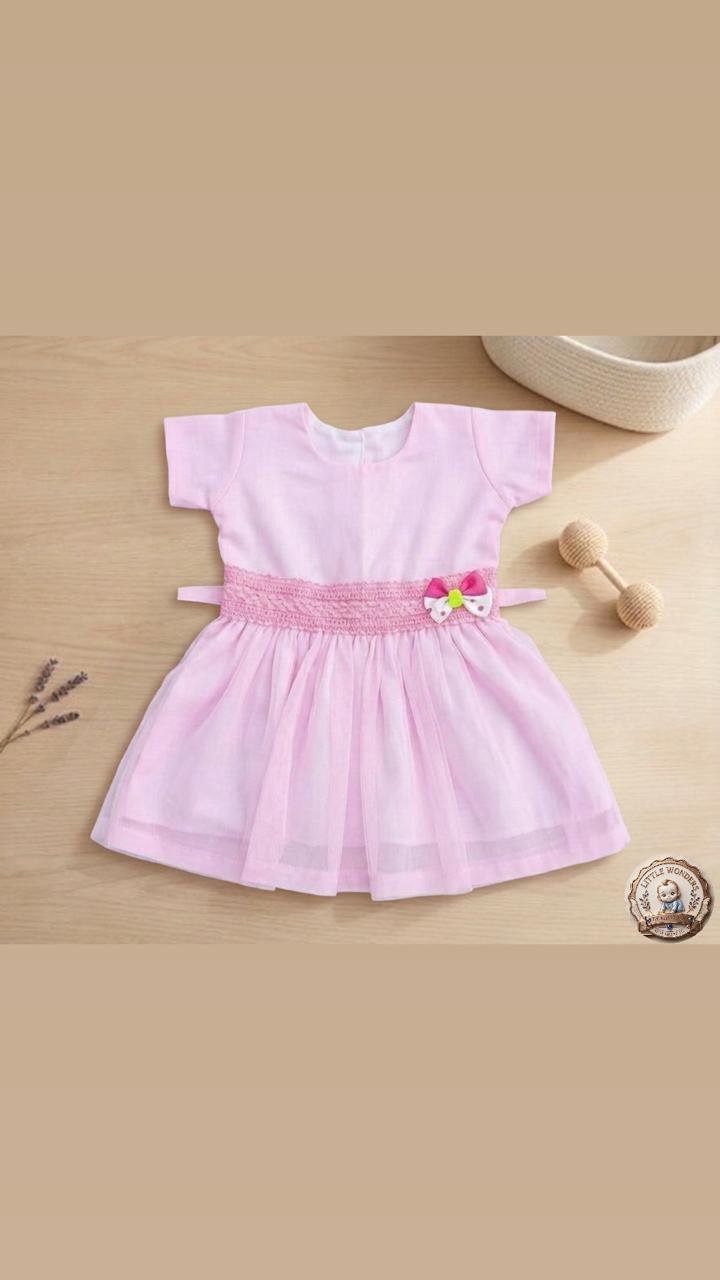 Girls Casual Muslin Frocks