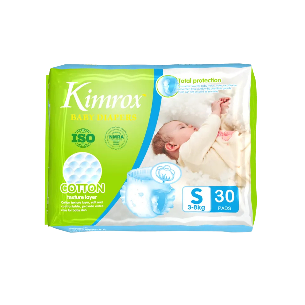 Baby Tape Diapers 30pcs Small (3 Kg-8 Kg)