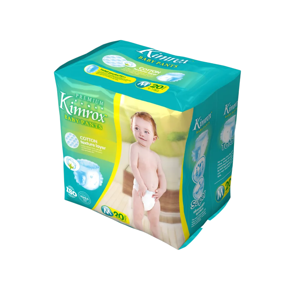 Baby Pant Diapers 20pcs Medium (6 Kg-11 Kg) - Image 2
