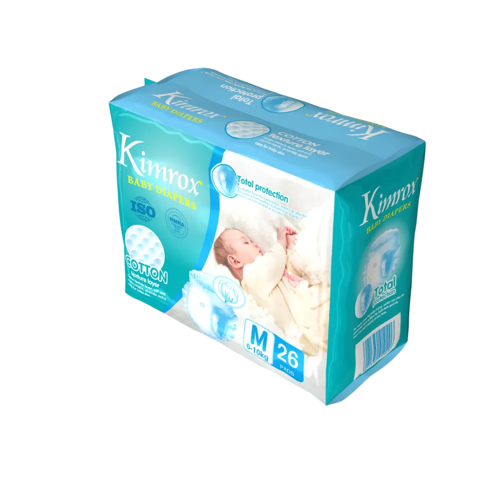 Baby Tape Diapers 26pcs Medium (6 Kg-10 Kg) - Image 3