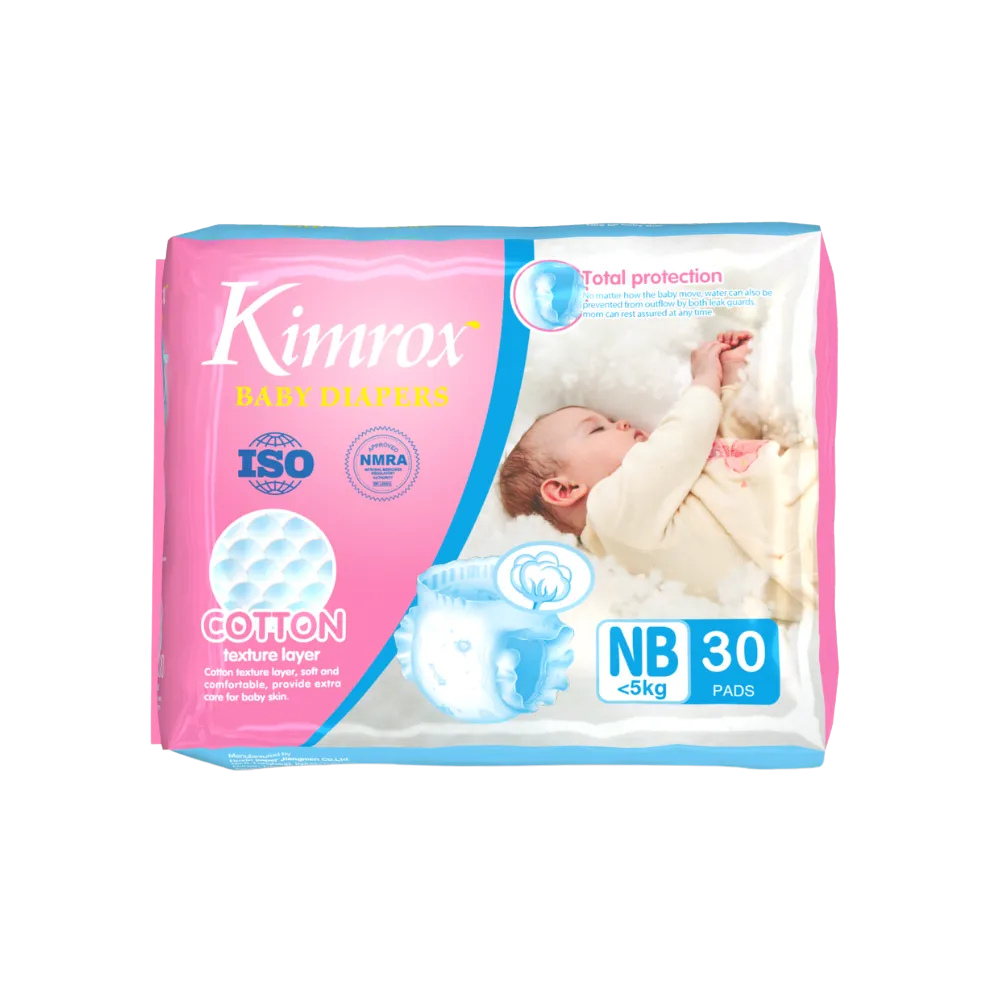 Baby Tape Diapers 30pcs New – Born (Up to 5 Kg)